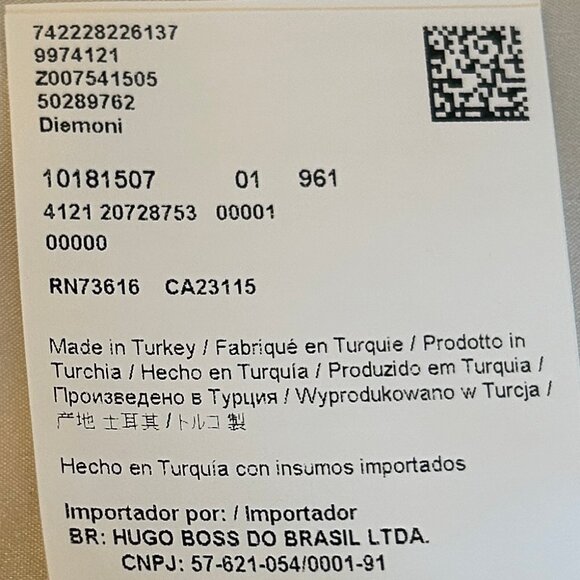 NWT Hugo Boss Diemoni gray/pink belted houndstooth tweed knee-length dress sz 10 - Picture 10 of 11